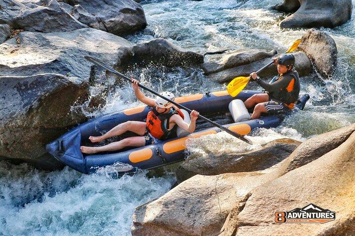 Inflatable Kayaking and Trekking Adventure