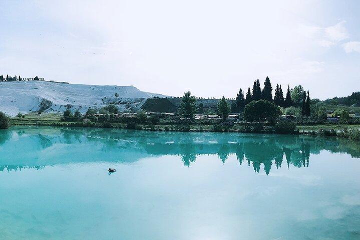 Pick Up from Denizli Bus station included Daily Guide Pamukkale Tour