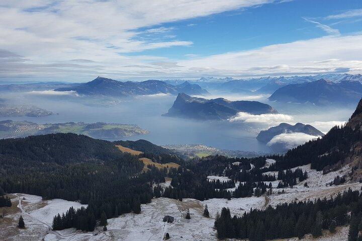 Winter Panorama Mount Pilatus: Small Group Tour from Basel