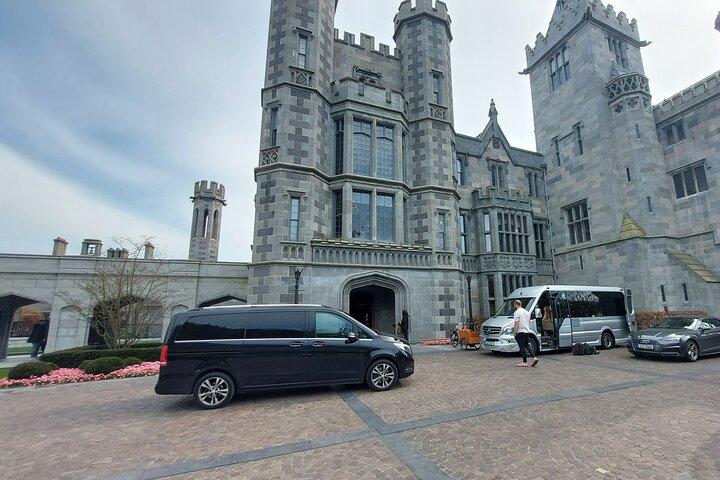 Adare Manor to Ashford Castle Private Chauffeur Driven Car Service 
