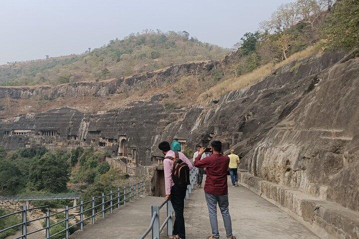 From Pune: private 3-day tour of Ajanta & Ellora Caves with guide