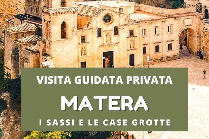Private walking tour in Matera