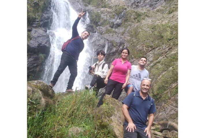 Excursion to La Plata waterfall in Ibagué (490 meters the highest in Tolima)
