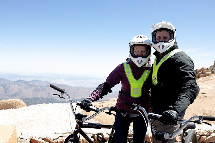 Pikes Peak Summit Downhill Bike Tour