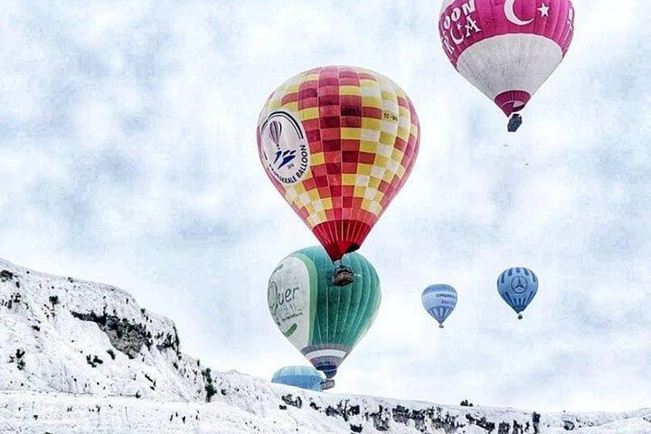 Full-Day Marmaris Pamukkale Tour With Hot Air Balloon Ride