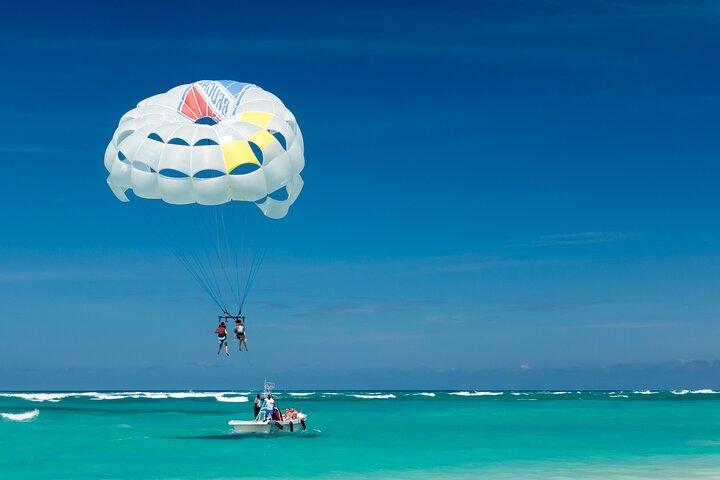 Parasailing in San Andres Island