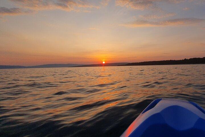 Half-Day Guided Kayaking Sunset Experience in Krk Island