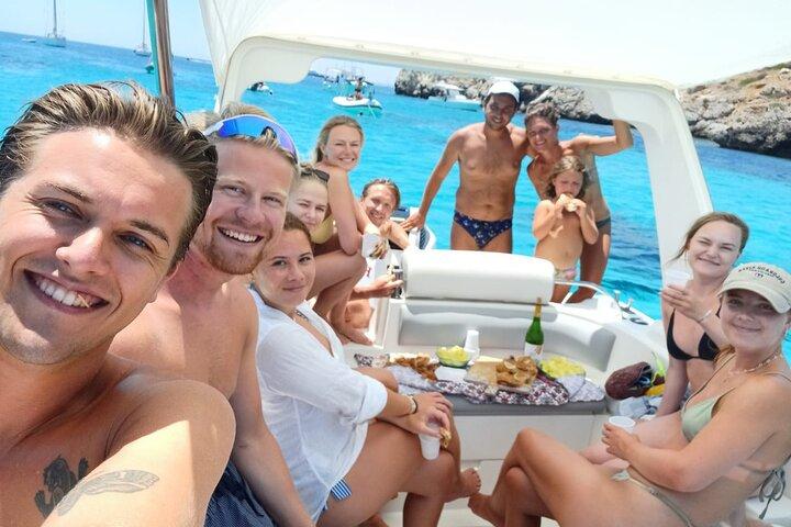  Favignana private tour in dinghy wine tasting snorkeling