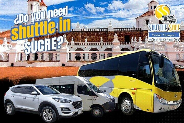 ¿Are you looking for Shuttle Safe from Airport to Sucre City or Viceverse?