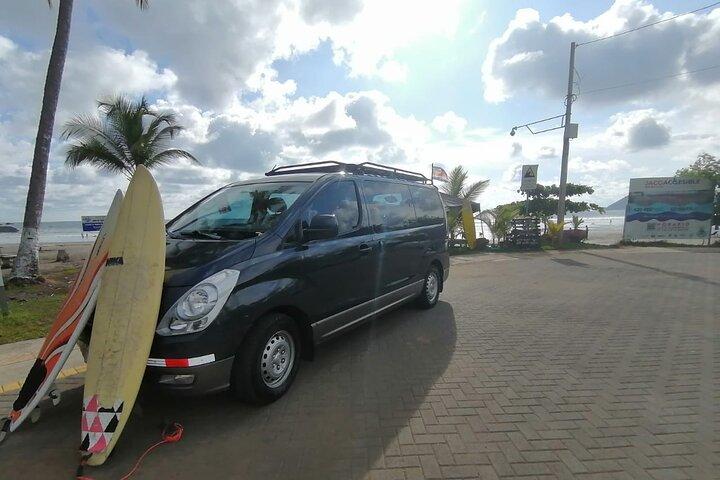 Transportation TO or FROM SJO Airport to Jaco Beach Area. Private