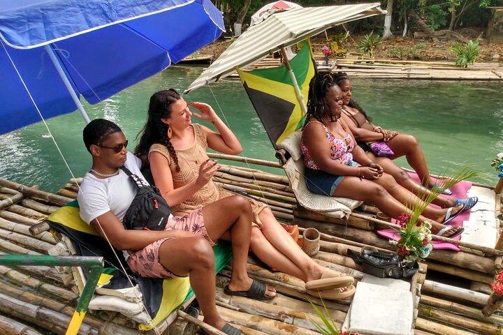 Bamboo River Rafting on Rio Nuevo River in Ocho Rios Jamaica 