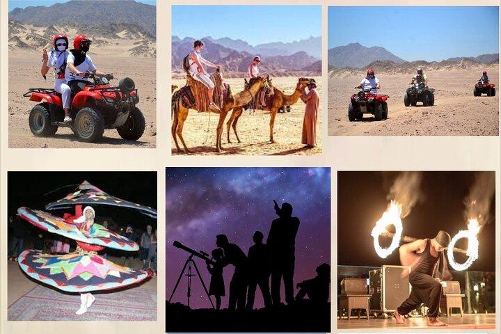 Sharm El Sheikh Super Safari 5*1 ATV Quad, Stargazing,Camel Ride,Dinner, Shows