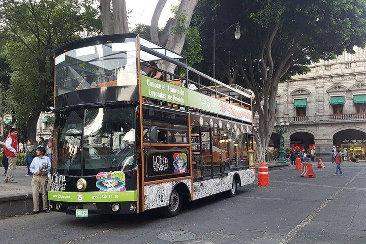 City Tour of Puebla Double Decker Bus Hop- On - Hop - Off