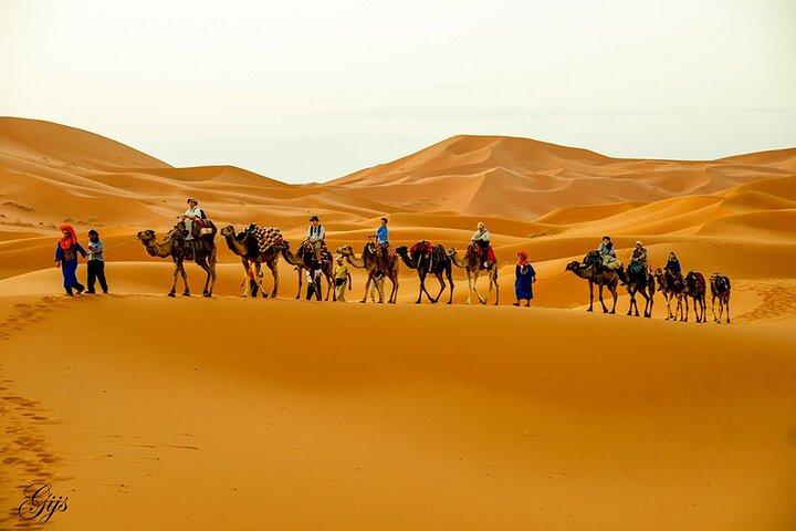 Fez to Marrakech via Merzouga Desert - 3 Day Desert Tour 