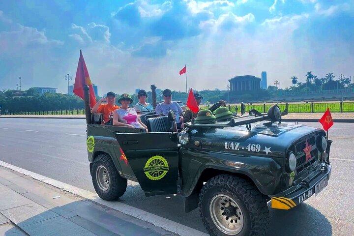 Hanoi Backstreet Jeep Tour : Hanoi HIGHTLIGHTS and HIDDEN GEMS