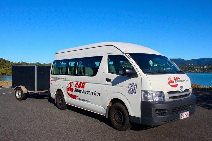 Shared-Shuttle From Whitsunday Coast Airport (PPP) to Airlie Beach & surrounding