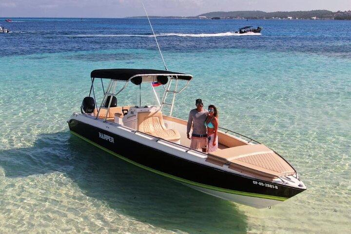 Full Day Private Boat Tour in San Andres Islands