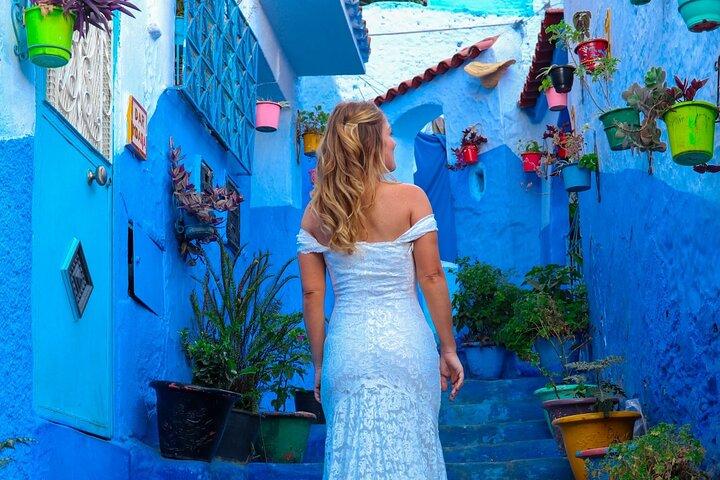 Photographer in Chefchaouen