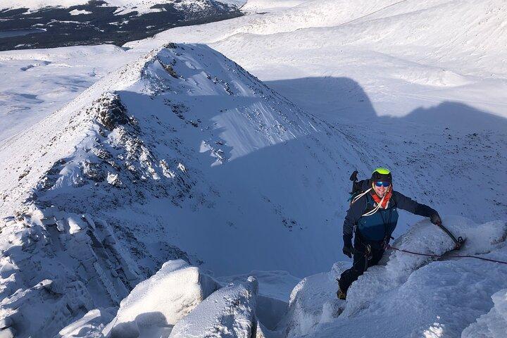 Private Guided Winter Mountaineering Experience in the Cairngorms