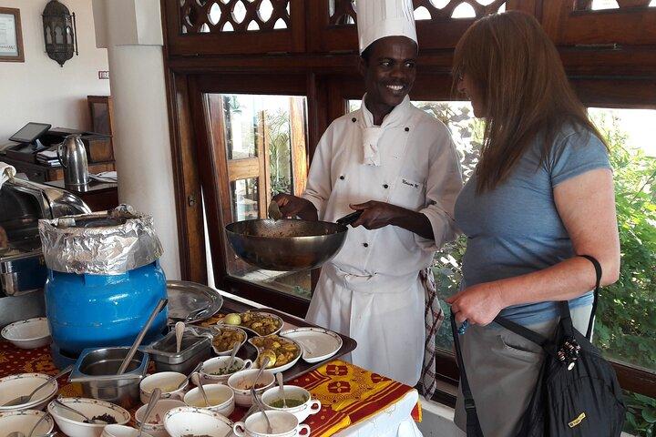 Zanzibar Cooking Class [Swahili food test ] and Spice farm Private tour