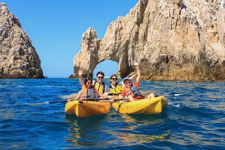 Kayak Expedition to the Arch of Cabo San Lucas, Lovers Beach & Snorkel