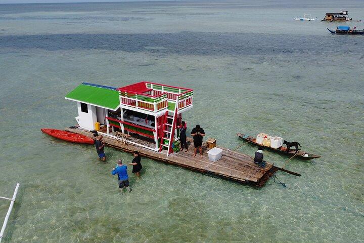 Island Hopping, Snorkeling & Bamboo Cottages Tour from manila**