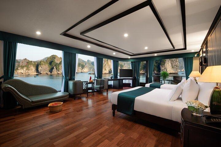 Luxury Aspira Cruise from Halong with kayaking,cave,cooking class