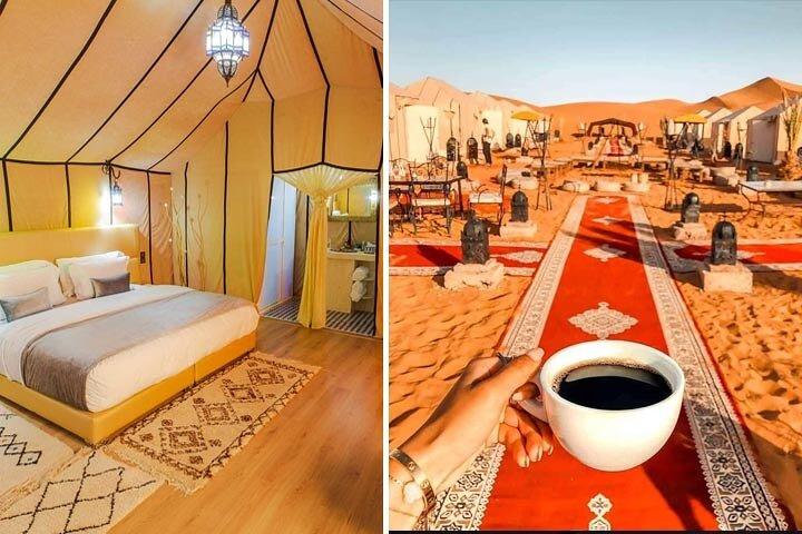 LUXURY 3 days desert trip marrakech to Merzouga Sahara Camel ride