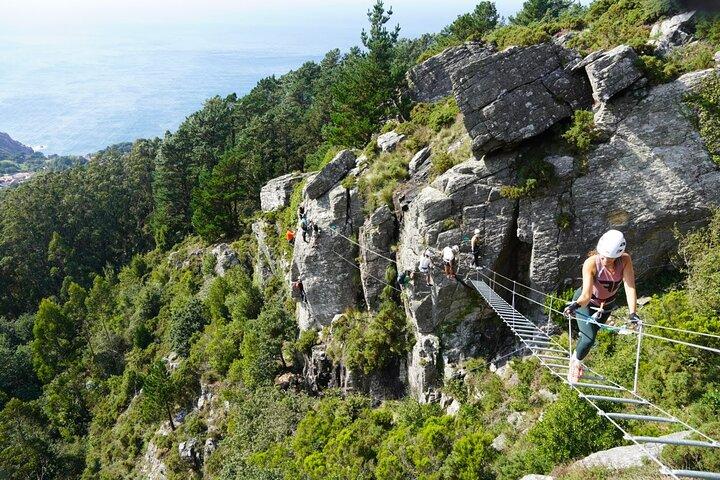 Private Climbing Experience Via ferrata Senda do Santo