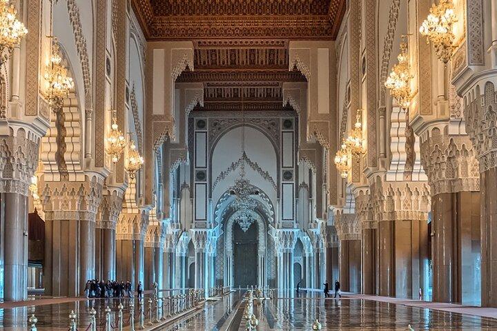 Skip the line Hassan II mosque Premium Tour entry ticket included