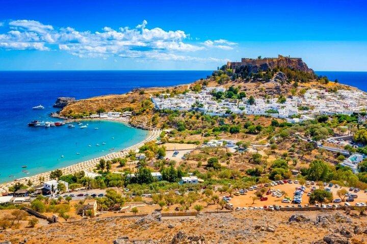 Rhodes Deluxe Tour including Lindos, Old Town, Wine Tasting 