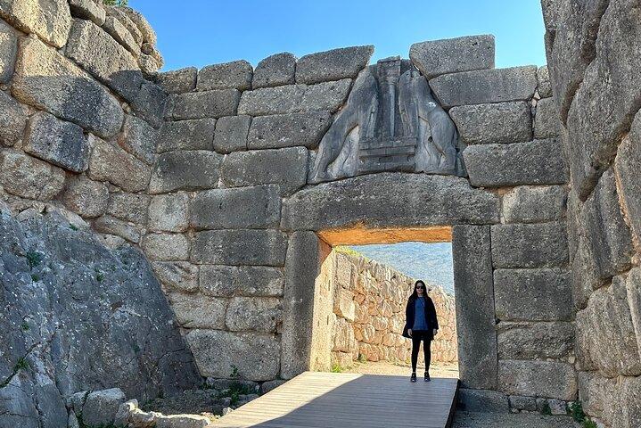  Mycenae Lions Gate Epidaurus & Nafplio Full Day Private Tour 8H 