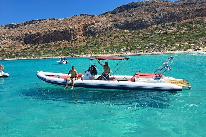 Private Boat Trip Chania - Balos (price is per group-up to 9 people)