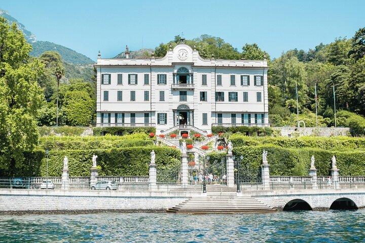 Full-Day Villas of Lake Como from Varenna, Bellagio and Tremezzo
