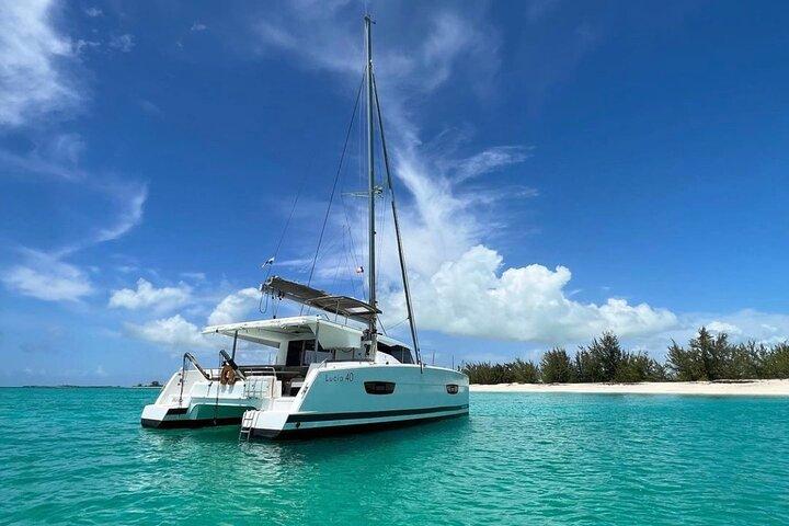 Private Half-Day Catamaran Cruise, Turks and Caicos Islands