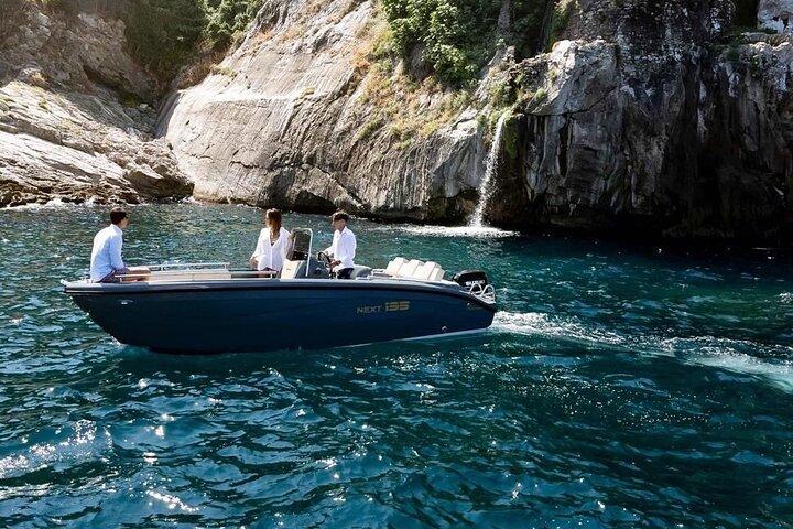 Private Day Boat Trip to Capri and Blue Grotto from Positano