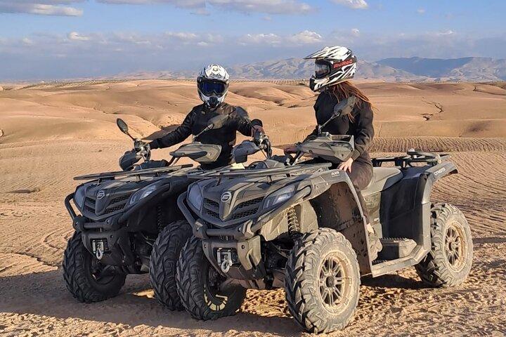 Quad Ride In The Agafay Desert