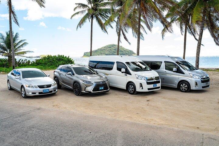 UVF Private Luxury Transport Service in St Lucia (one way)