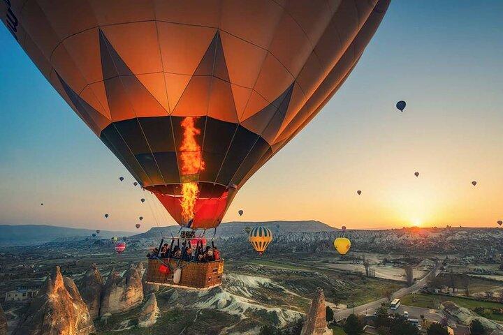 Cappadocia Hot Air Balloon Flight Over Fairy Chimneys And Goreme