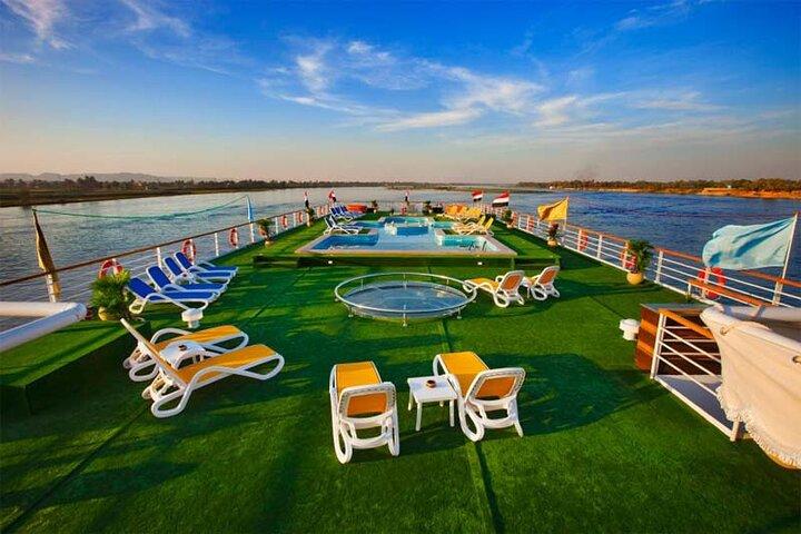 5Days Nile Cruise Luxor To Aswan Including Balloon and Abu Simbel