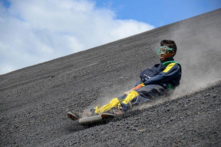 Surf the Fire Volcano Sand Boarding at Cerro Negro in León