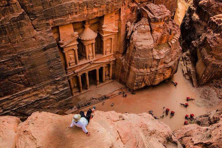 From Amman: Private full day Petra and Wadi rum 