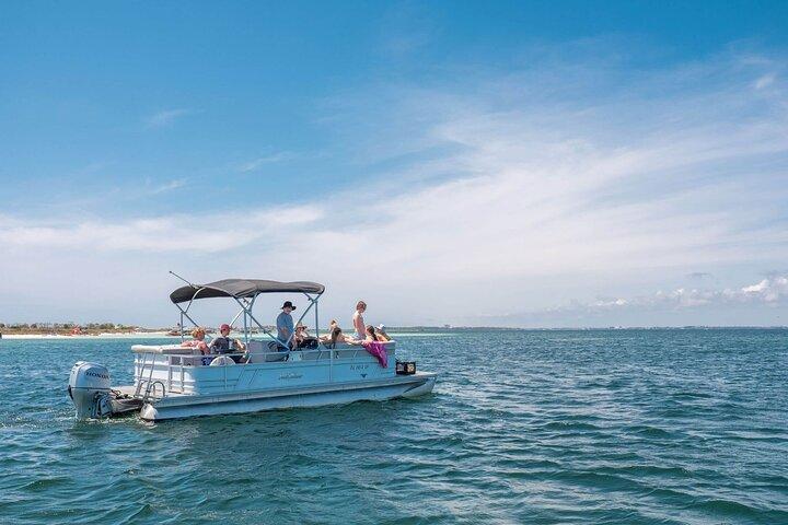 Panama City Beach VIP Guided Pontoon Tour for Snorkel & Beach Hop