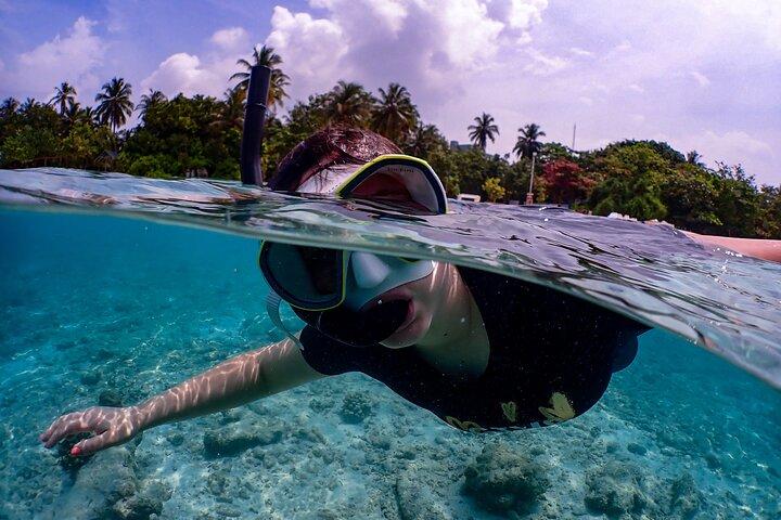 Underwater photoshoot in Maldives