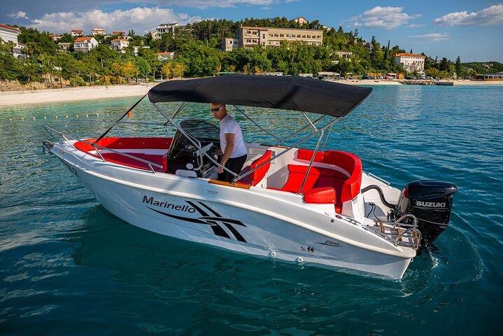 Boat Rental with Marinello 650 from Crikvenica