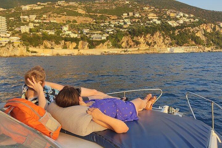 Private Romantic Sunset Cruise Vlora Bay Tour