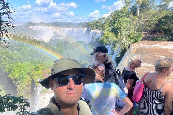 Private Day Tour both Brazilian & Argentinean sides of the iguassu falls 8 h