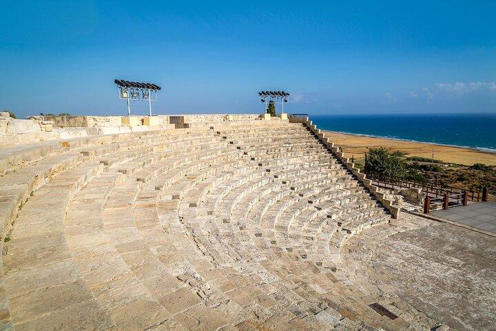 Ancient Kourion Tour with Paphos Town from Ayia Napa & Protaras