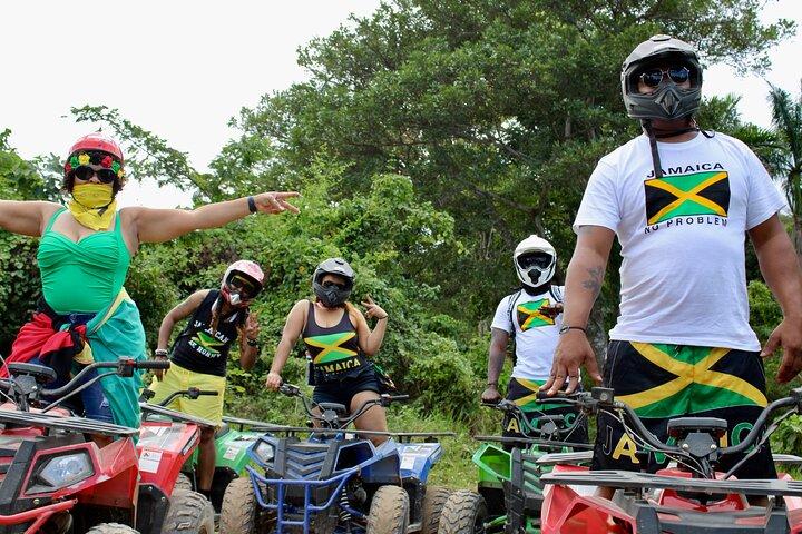 ATV, Bamboo Rafting and Horseback Ride Tour from Montego Bay 