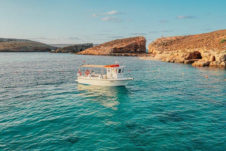 Private Boat Trip & Charter, Blue Lagoon, Comino Malta & Gozo